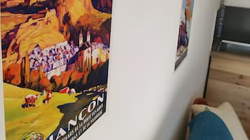 1 soverom og sengetøy