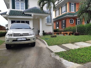 Façade de l’hébergement