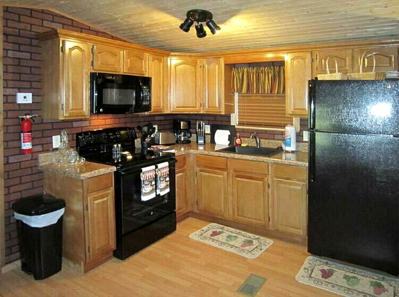 Frigorífic, microones, placa de cuina i cafetera i tetera 