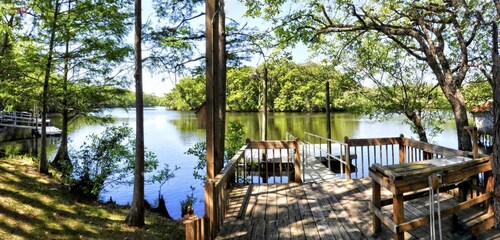 Cabin Getaway: Pet-Friendly Oasis on the Ochlockonee River Bend, Ideal for Fishing and Swimming