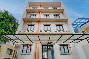 Fassade der Unterkunft