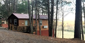 Exterior - Furry Friends and Fields: Pet-Friendly Cabin with Unique Views in Sparta, TN (Sparta)