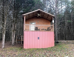Exterior - Furry Friends and Fields: Pet-Friendly Cabin with Unique Views in Sparta, TN (Sparta)