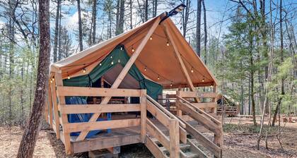Discover the Best Glamping in Georgia with a Stay in This Safari Tent
