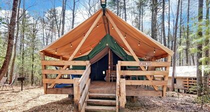 Discover the Best Glamping in Georgia with a Stay in This Safari Tent
