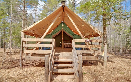 Ultimate Glamping Adventure in Suches, Georgia with a Safari Tent Retreat