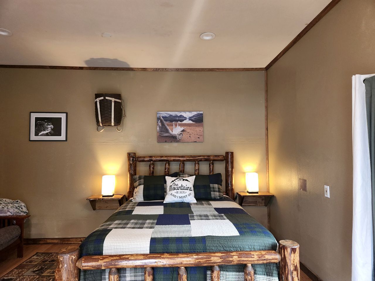 1 bedroom, travel crib, WiFi, bed sheets