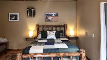 1 bedroom, travel crib, WiFi, bed sheets
