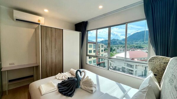 1 makuuhuone, silitysrauta/-lauta, internet, vuodevaatteet