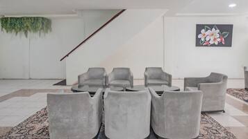 Zona de estar del vestíbulo