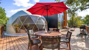 Udendørs spisemuligheder