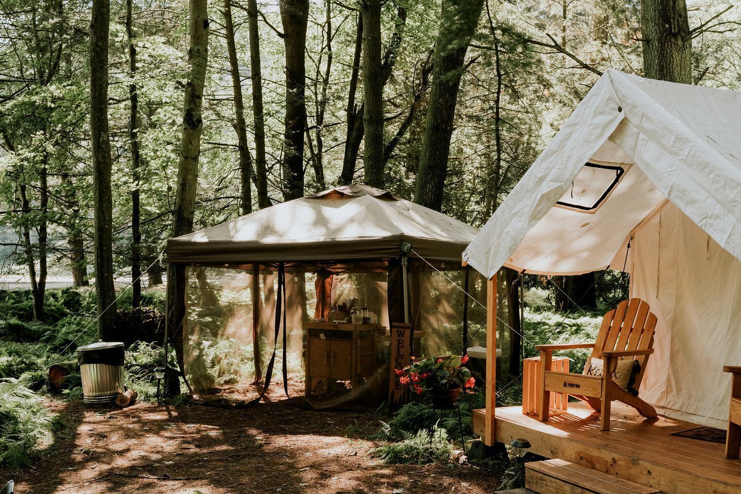 Enceinte de l’hébergement