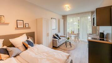 1 dormitorio, wifi, ropa de cama