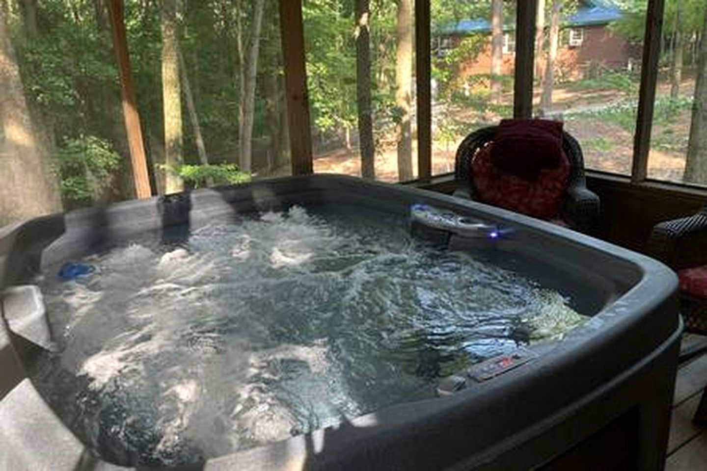 Bain à remous intérieur