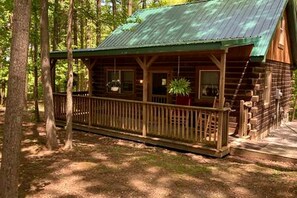 Exterior - Rural Family Cabin Nestled Among Nature in Indiana (Birdseye)