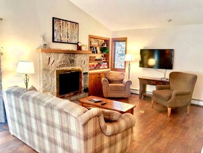 تلفزيون، مدفأة