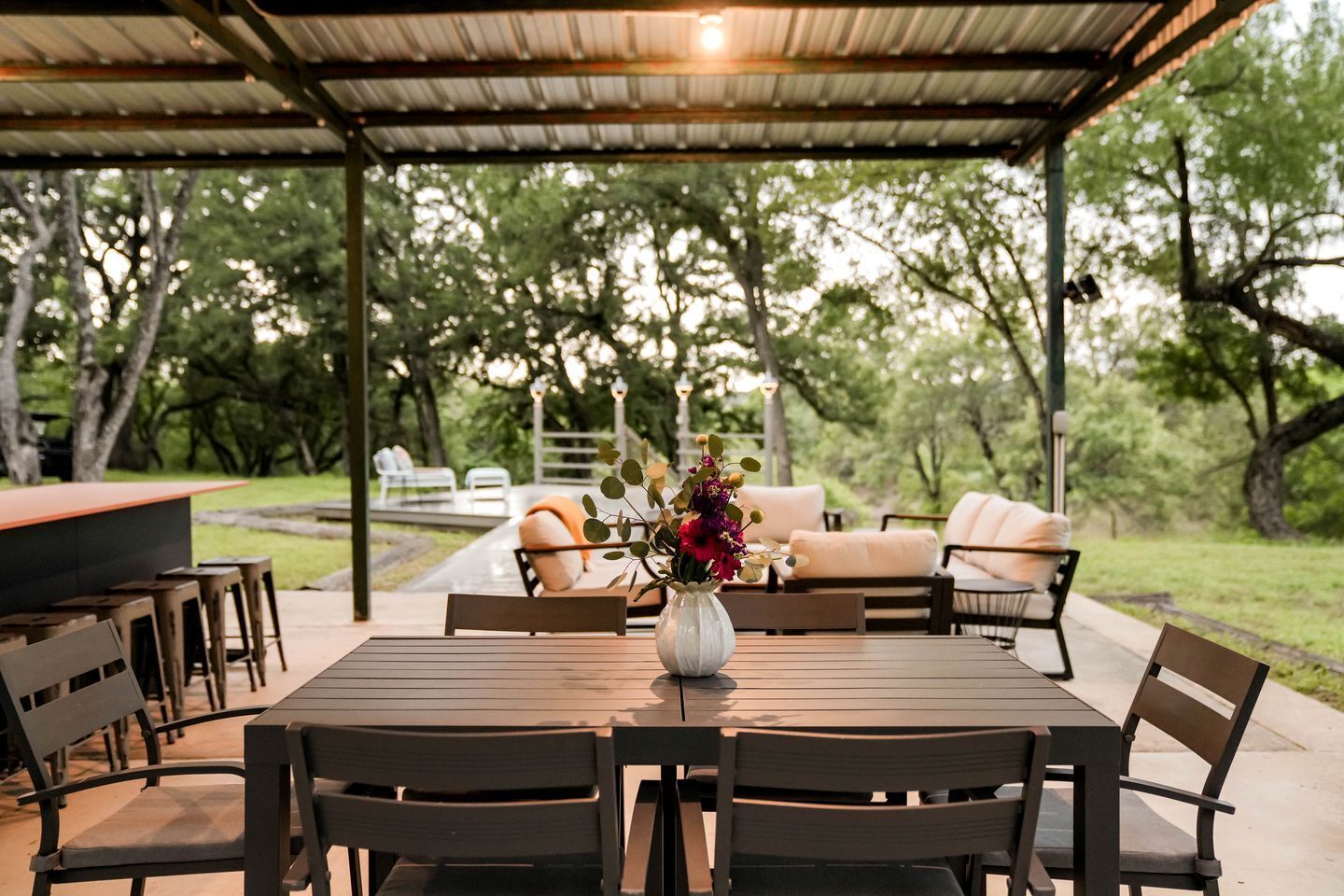 Restaurante al aire libre