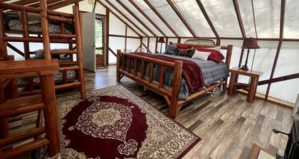 Safari Tent Rental for a Glamping Getaway near Olympic National Park in Washington