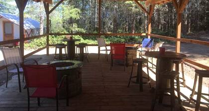 Safari Tent Rental for a Glamping Getaway near Olympic National Park in Washington