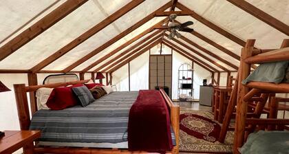 Safari Tent Rental for a Glamping Getaway near Olympic National Park in Washington
