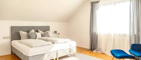 1 室のベッドルーム、WiFi、ベッドシーツ