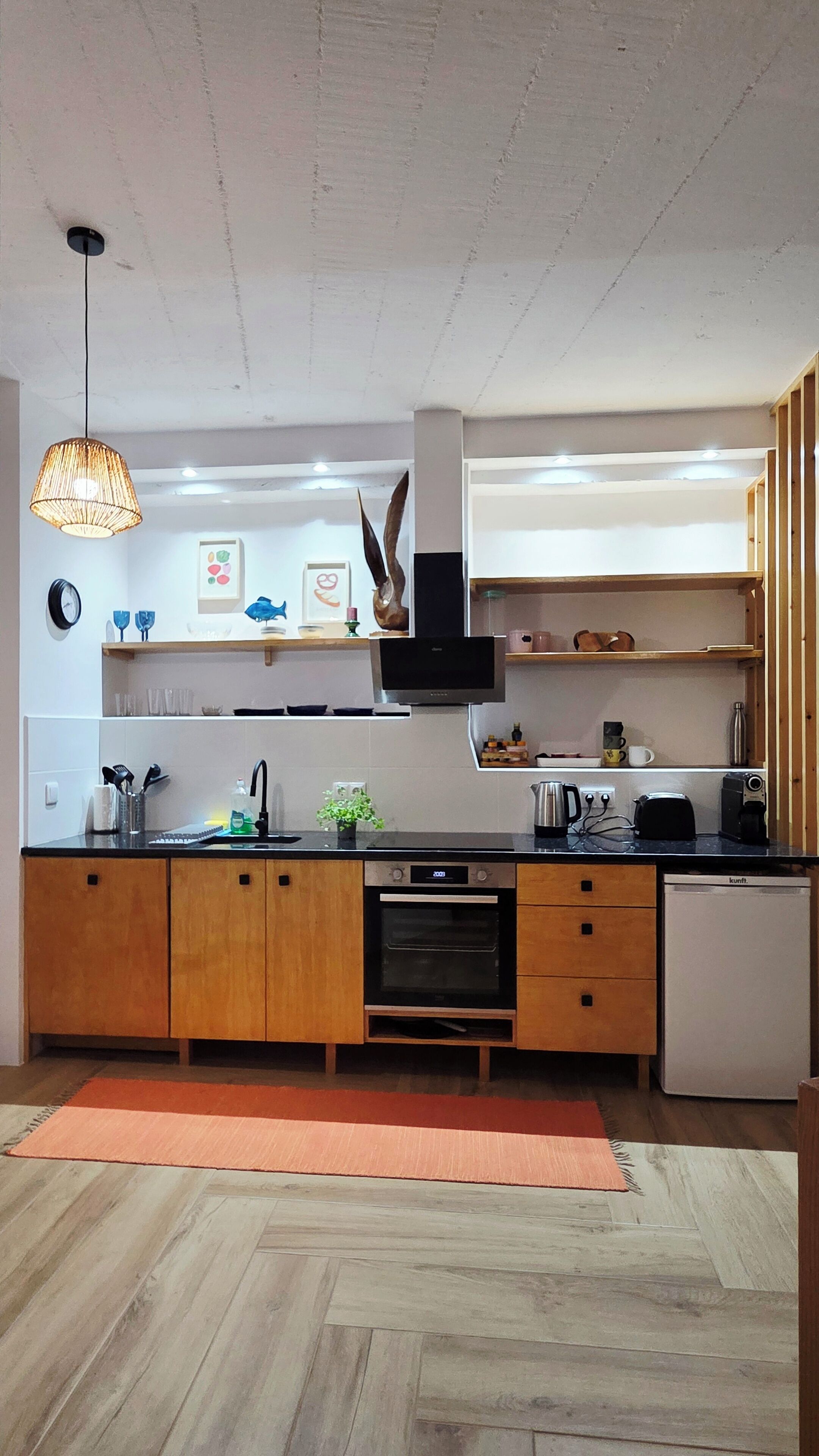 Oven, stovetop, dishwasher