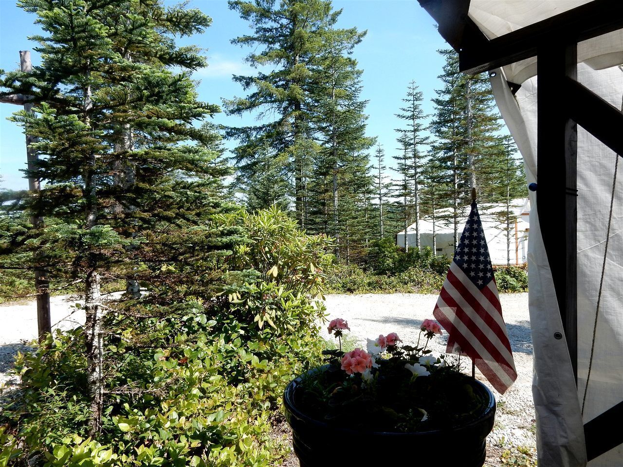 Enceinte de l’hébergement