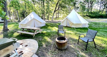 Stunning Cozy Tipi with Fire Pit in Saint Croix Falls, Wisconsin