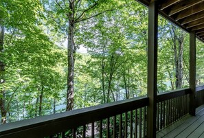 Property grounds - Amazing Lakefront Cabin Perfect for Groups in Topton, North Carolina (Topton)