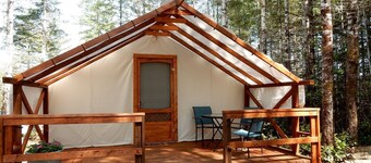 Idyllic Safari Tent for a Camping Getaway near Seattle, Washington