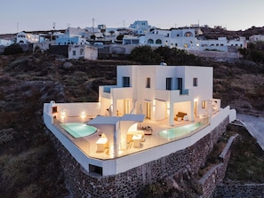 Exterior - Executive Villa, Private Pool, Aegean Sea View (Santorini)