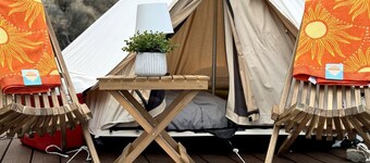 Luxurious and Comfy Bell Tent in the Stunning Nevada Desert