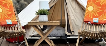 Luxurious and Comfy Bell Tent in the Stunning Nevada Desert