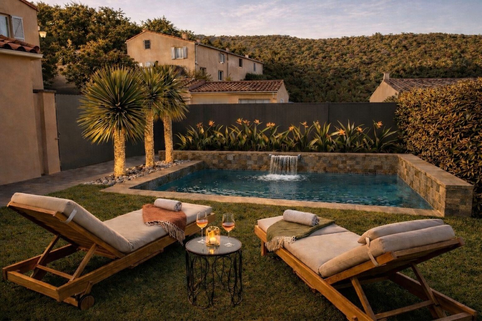 Außenpool, beheizter Pool