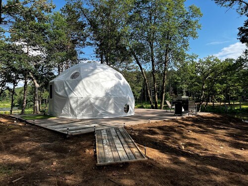 Pure Glamping Dome in Saint Croix Falls, Wisconsin