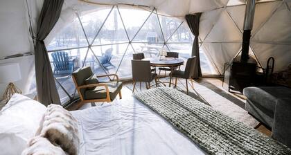 Pure Glamping Dome in Saint Croix Falls, Wisconsin