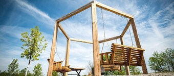 Beautiful Tented Cabin Nestled Amidst Trees with Incredible Hiking Trails Near in Logan, Ohio