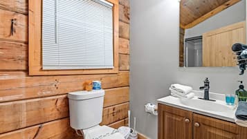 Hair dryer, towels