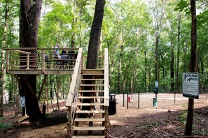 Enceinte de l’hébergement