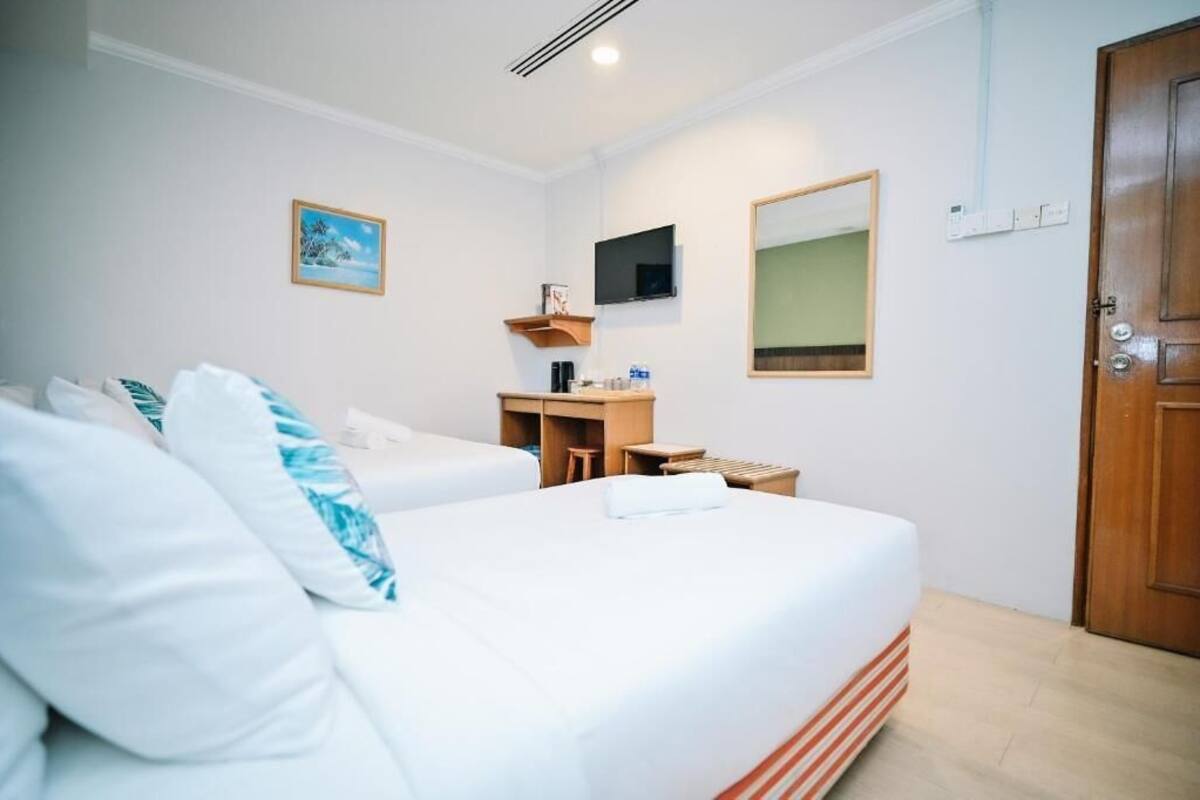 Desk, iron/ironing board (on request), free WiFi
