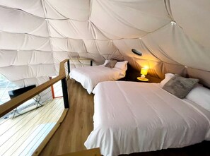 2 多间卧室、WiFi、床单