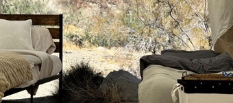 Remote Expansive Tented Cabin Incredible for a Glamping Experience in Nevada