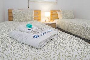 2 slaapkamers, wifi, beddengoed