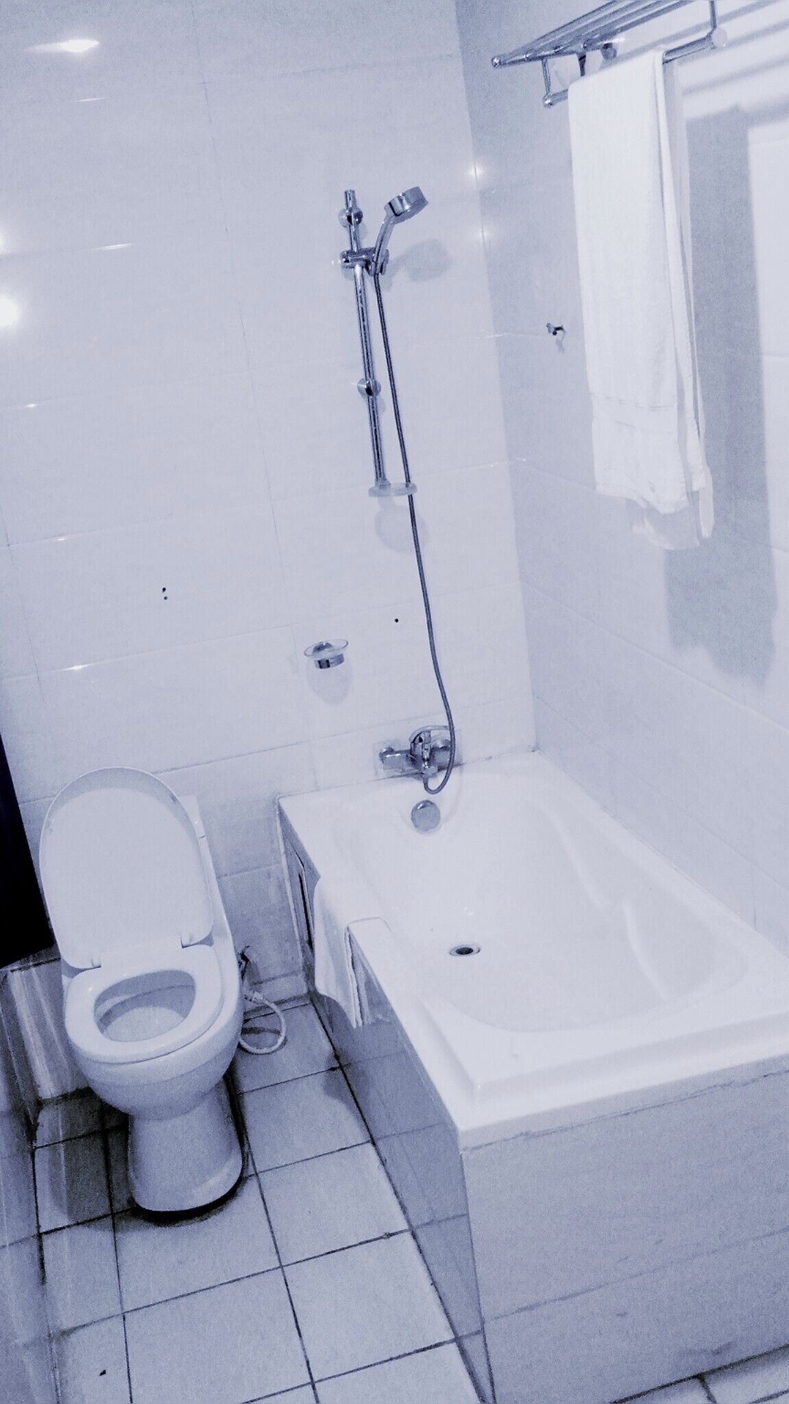 Habitación individual de lujo, vista a la ciudad | Baño | Tina y regadera independientes, amenidades de baño gratuitas, pantuflas 