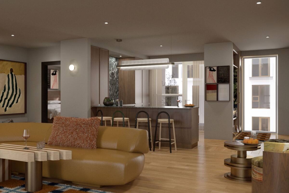 Apartment, Balcony, Mountain View | In-room safe, desk, laptop workspace, blackout drapes