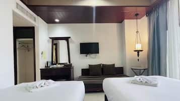 Standard Twin Room, City View | In-room safe, free WiFi