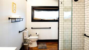 Handdoeken, zeep, shampoo, toiletpapier