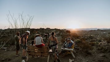 Overnatningsstedets område