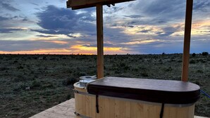 Unclassified image, 2 of 78, button - Rustic Off-Grid A-frame with Hot Tub and Sauna near the Grand Canyon for a Unique Escape in Williams, Arizona (Williams)