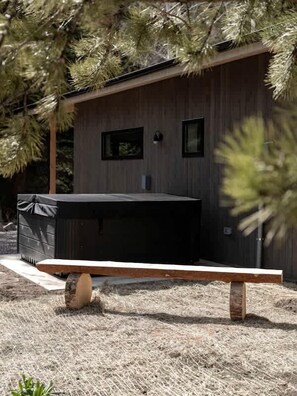 Idromassaggio all'aperto